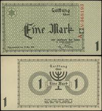 1 marka 15.05.1940, seria A, numeracja 368193, z