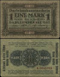 1 marka 4.04.1918, Kowno, seria A, numeracja 059