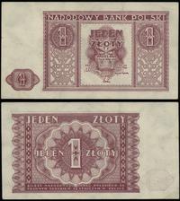 1 złoty 15.05.1946, bez serii i numeracji, kilka
