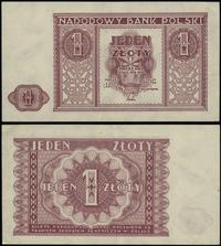 1 złoty 15.05.1946, bez serii i numeracji, złama