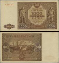 1.000 złotych 15.01.1946, seria R, numeracja 513