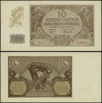 10 złotych 1.03.1940, seria J, numeracja 5786642