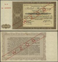 bilet skarbowy 50.000 złotych 1948, IV emisja, s