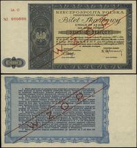 bilet skarbowy 10.000 złotych 1948, IV emisja, s