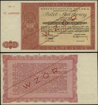 bilet skarbowy 5.000 złotych 1947, III emisja, s