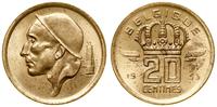 Belgia, 20 centymów, 1953