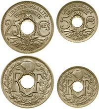 Francja, zestaw 2 monet, 1918
