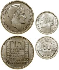 Francja, zestaw 2 monet