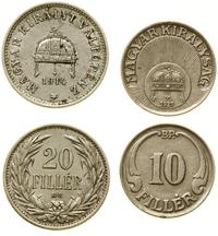 zestaw 2 monet, w skład zestawu wchodzi 20 fille