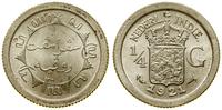 Holenderskie Indie Wschodnie (1726–1949), 1/4 guldena, 1921