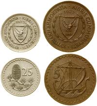 Cypr, zestaw 4 monet
