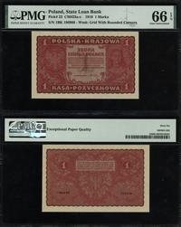 1 marka polska 23.08.1919, seria I-BK, numeracja