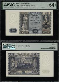 20 złotych 11.11.1936, seria BC, numeracja 55873