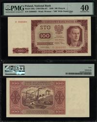 100 złotych 1.07.1948, seria O, numeracja 308682