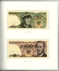 Polska, zestaw banknotów obiegowych PRL - banknoty polskie 1975–1996