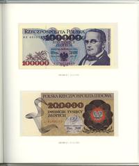 Polska, zestaw banknotów obiegowych PRL - banknoty polskie 1975–1996