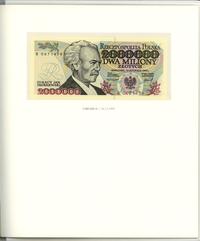 Polska, zestaw banknotów obiegowych PRL - banknoty polskie 1975–1996