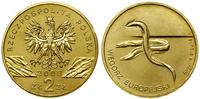 2 złote 2000, Warszawa, Węgorz europejski – Angu