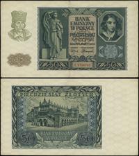 50 złotych 1.03.1940, seria A, numeracja 2706752