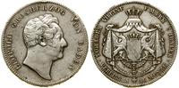 2 talary = 3 1/2 guldena 1846, Karlsruhe, ślady 