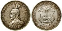 2 rupie 1893, rzadki typ monety, patyna, Jaeger 