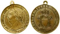 medalik pamiątkowy 1883, Aw: Popiersie Jana III 