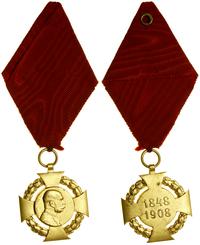 Austria, Krzyż Jubileuszowy dla Cywilnych Funkcjonariuszy Państwowych, 1908