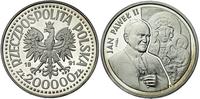 200.000 złotych 1991, Jan Paweł II- PRÓBA, srebr