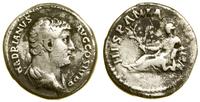 denar 134–138, Rzym, Aw: Popiersie cesarza w pra