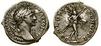 denar 113–114, Rzym, Aw: Popiersie cesarza w wie