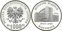1.000 złotych 1987, MUZEUM ŚLĄSKIE- KATOWICE, PR