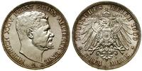 3 marki 1909 A, Berlin, nakład: 10.000 szt., rza