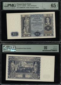 20 złotych 11.11.1936, seria AS, numeracja 30012