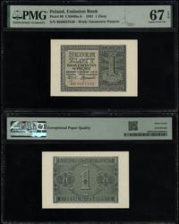 1 złoty 1.08.1941, seria BD, numeracja 0637548, 