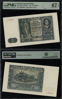 50 złotych 1.08.1941, seria C, numeracja 9897940