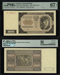 500 złotych 1.07.1948, seria CC, numeracja 96584