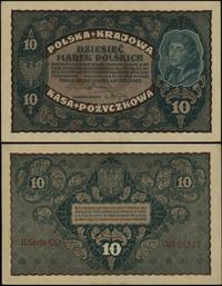 10 marek polskich 23.08.1919, seria II-CO, numer