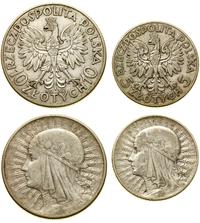 lot 2 monet 1932, Anglia, 5 złotych oraz 10 złot