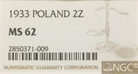 Polska, 2 złote, 1933