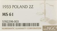 Polska, 2 złote, 1933