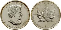 5 dolarów 2007, Ottawa, srebro próby 999, ok. 31