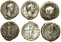zestaw 3 x denar, denar, 72–73, Antiochia / Wesp