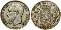 5 franków 1871, Bruksela, srebro próby 900, 24.9