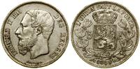 5 franków 1869, Bruksela, srebro próby 900, 24.8