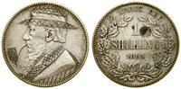 1 szyling 1895, Pretoria, srebro próby 925, ok. 
