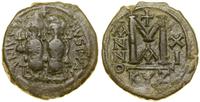 follis rok XI (AD 576–577), Cyzicus, Aw: Justyn 