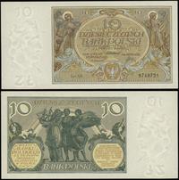 10 złotych 20.07.1929, seria GR, numeracja 97497