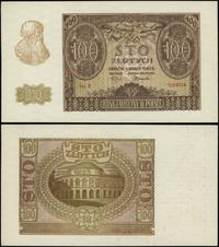 100 złotych 1.03.1940, seria E, numeracja 725802