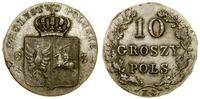 10 groszy 1831 KG, Warszawa, łapy Orła zgięte, n