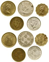 lot 5 monet, 10 centów: 1939, 1949 KN, 20 centów